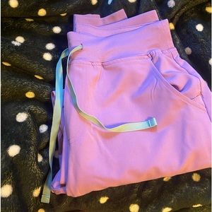 figs medium petite high waisted zamora joggers